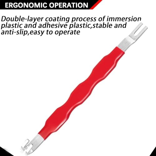 Automotive Electrical Terminal Connector Separator Removal Tool, 1 RED