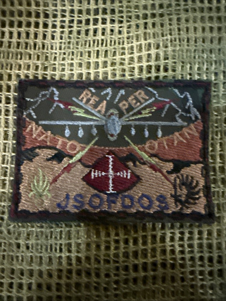 French Foreign Legion NATO TASK FORCE Sparta Drone Afgan War Patch