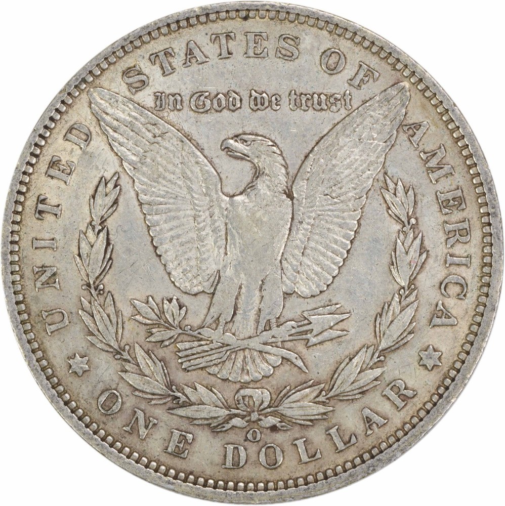 1889-O Morgan Silver Dollar EF Uncertified #461