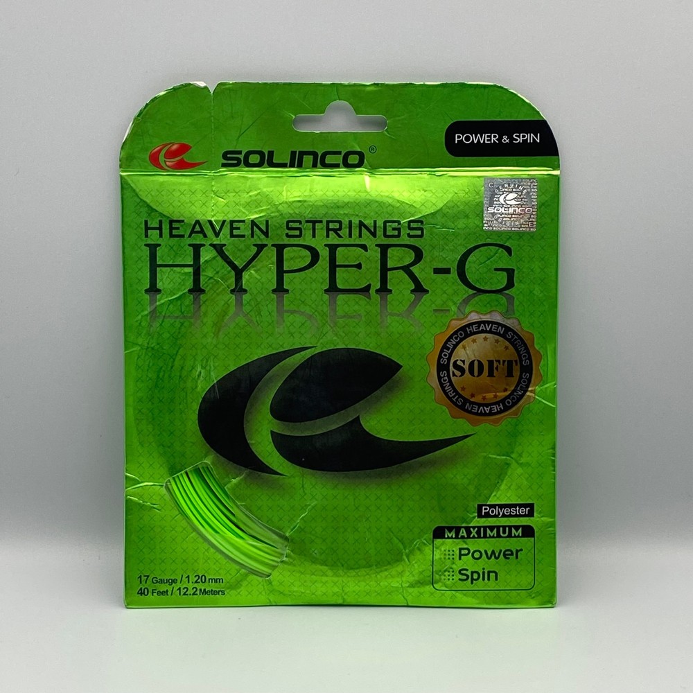 Solinco Heaven Strings Hyper-G Tennis String Set-17g/1.20mm 40ft/12.2m