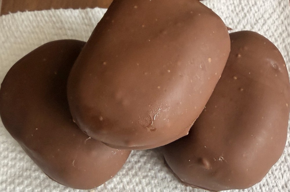 Peanut Butter Chocolate Eggs Homemade One Dozen