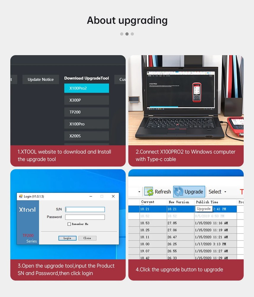 XTOOL X100 Pro2 Auto Key Diagnostic Tool New IMMO Car OBD2 Scanner EEPROM