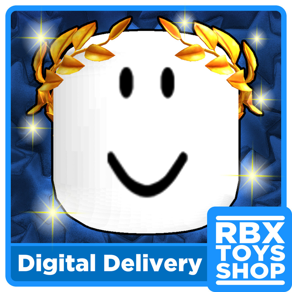 R0BL0X Confetti Leaf Crown w SPARKLE EFFECT Code Only DELIVERED Via eBay Message