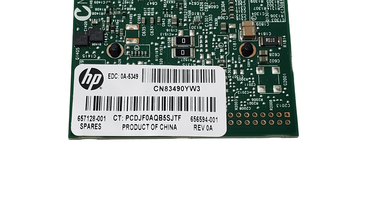 Lot of 2 HP 530T 10Gb 2 Port 10Gb Network Card 656594-001 657128-001 Full Height