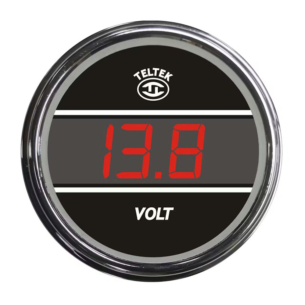 Teltek Digital Voltmeter Gauge