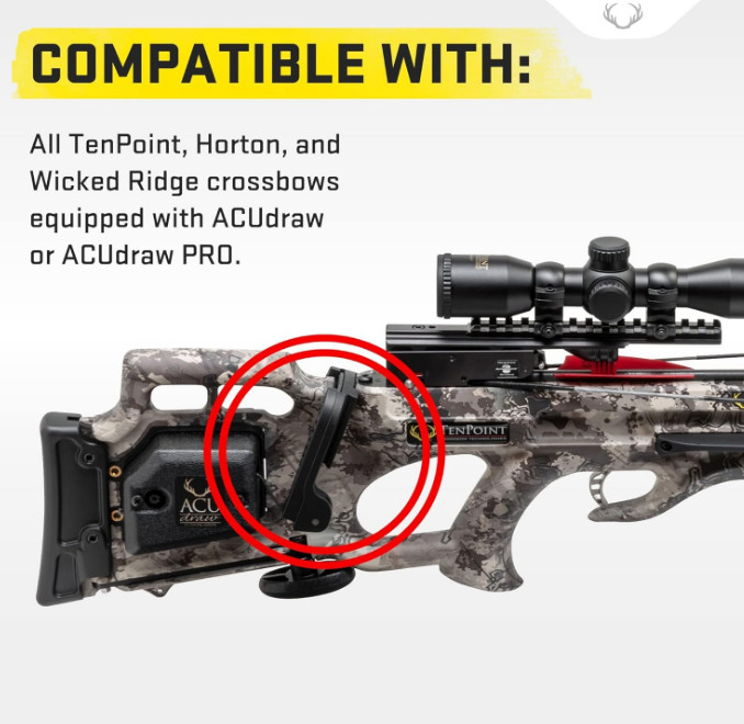 TenPoint ACUdraw Claw with Self-Centering Draw Cord - For Consistent Cocking