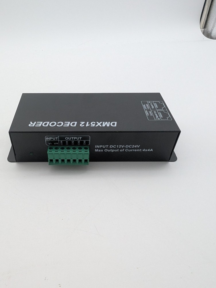 DMX 512 Digital Display Decoder Dimming Driver DMX512 Controller for LED RGBW