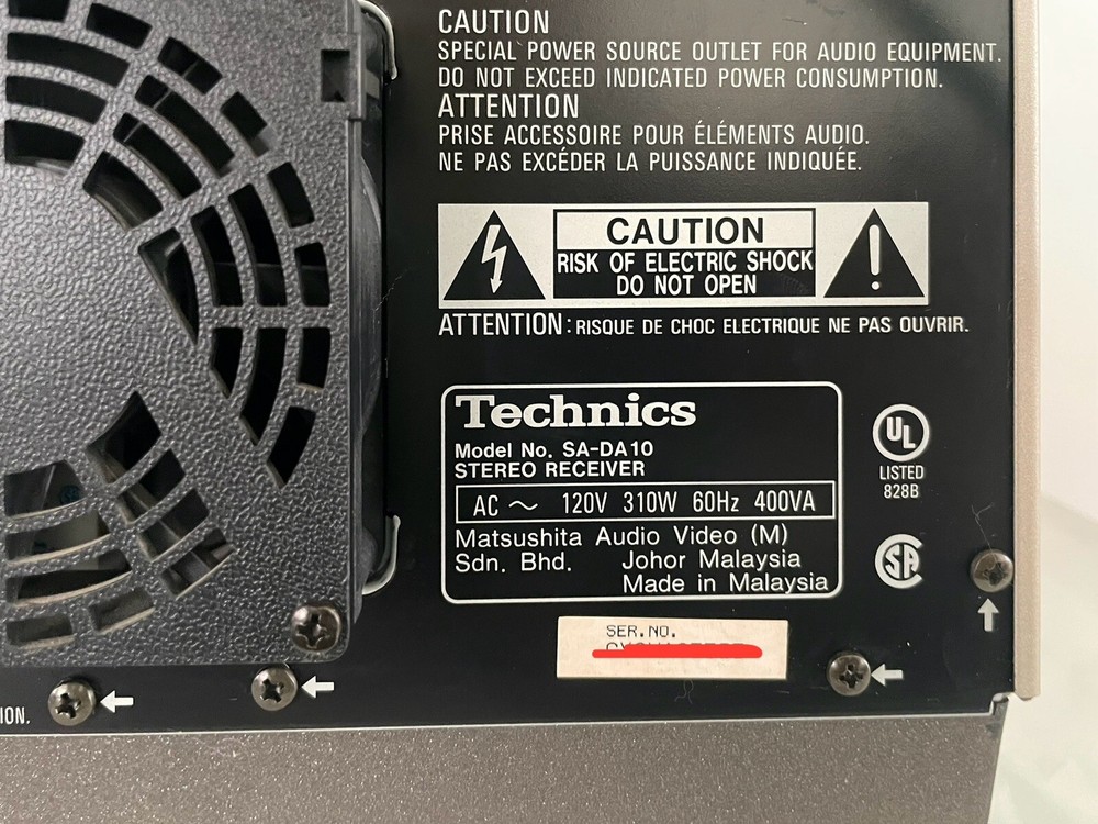 Technics SA-DA10 Receiver