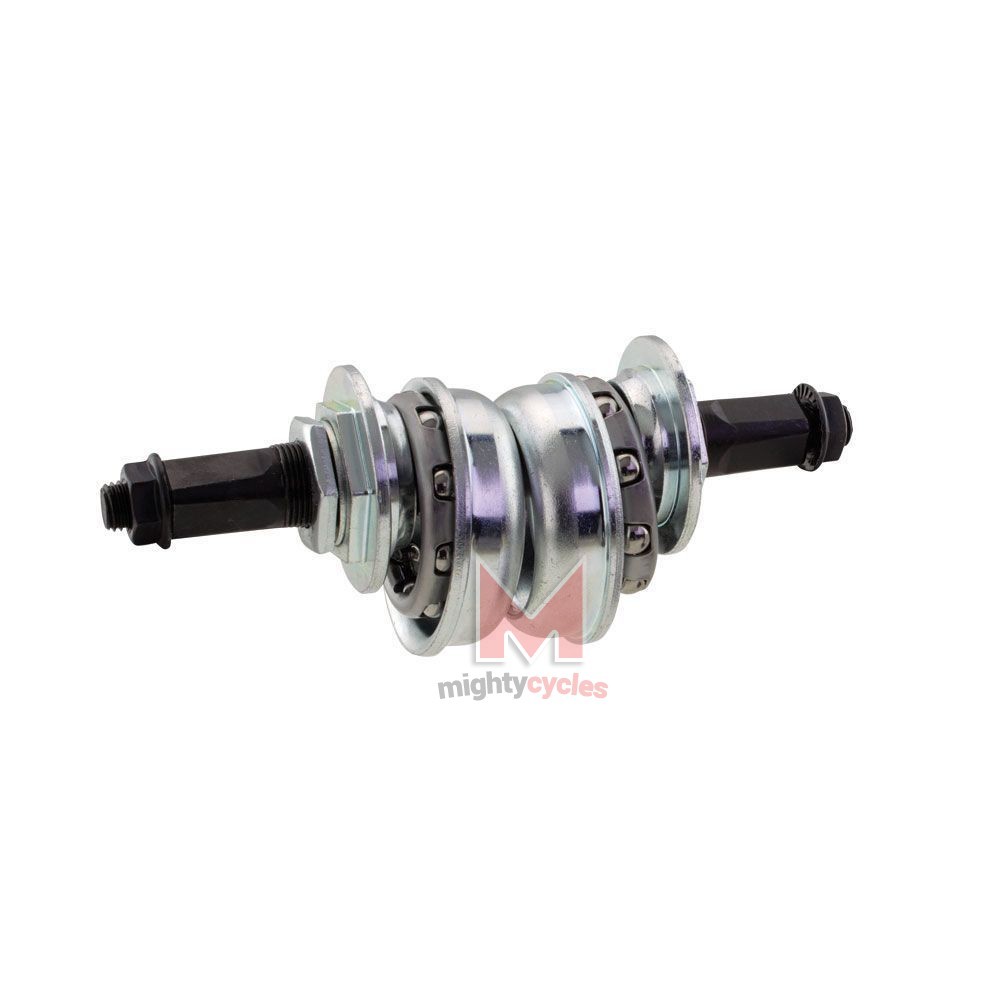 NEW Bike Conversion Kit Crank Set Chrome Bicycle Bottom Bracket Kit 128mm