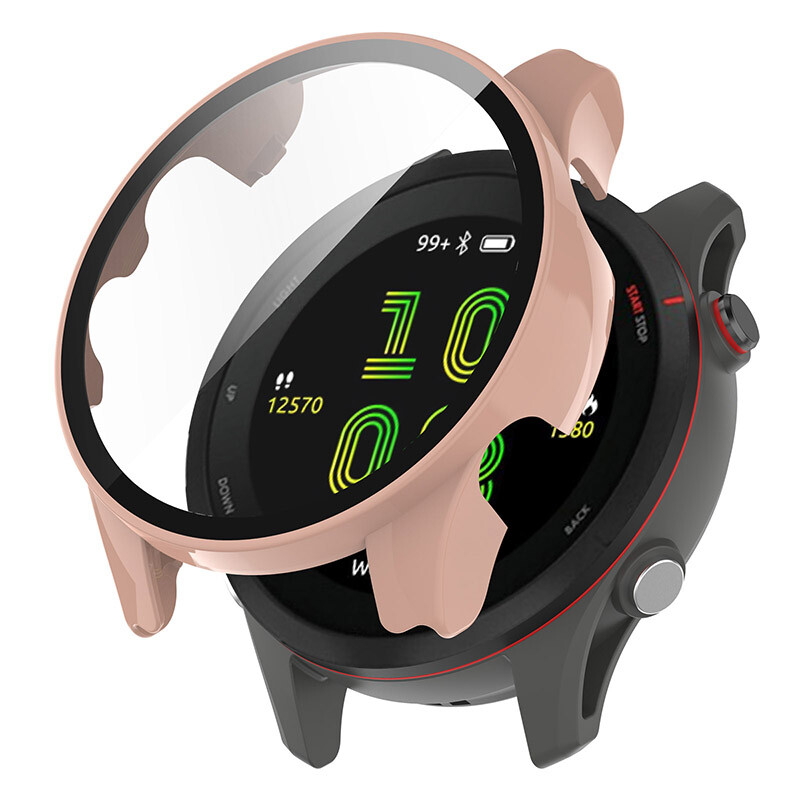 For Garmin Forerunner 255/255S PC+Screen Protector Full Protection Case Cover