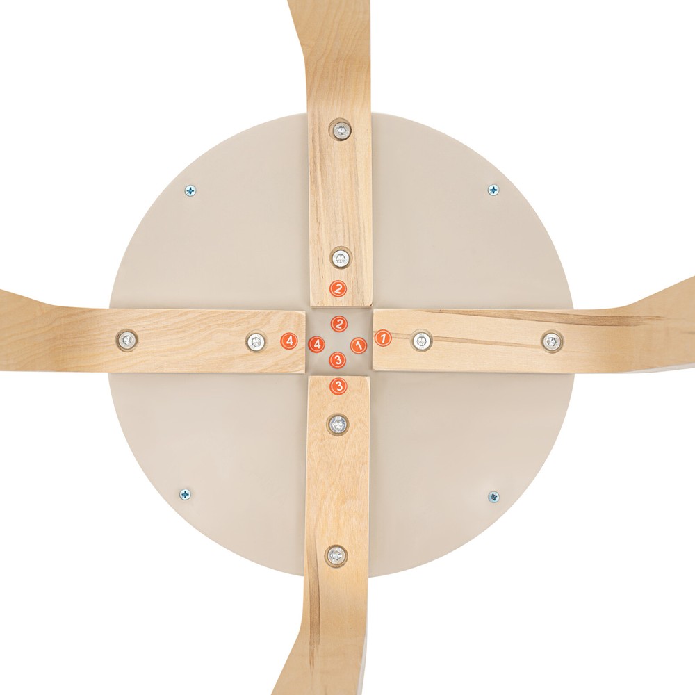 Stackable Stools, Stackable Round Stools, Set of 8 Stacking Wooden Stools NEW