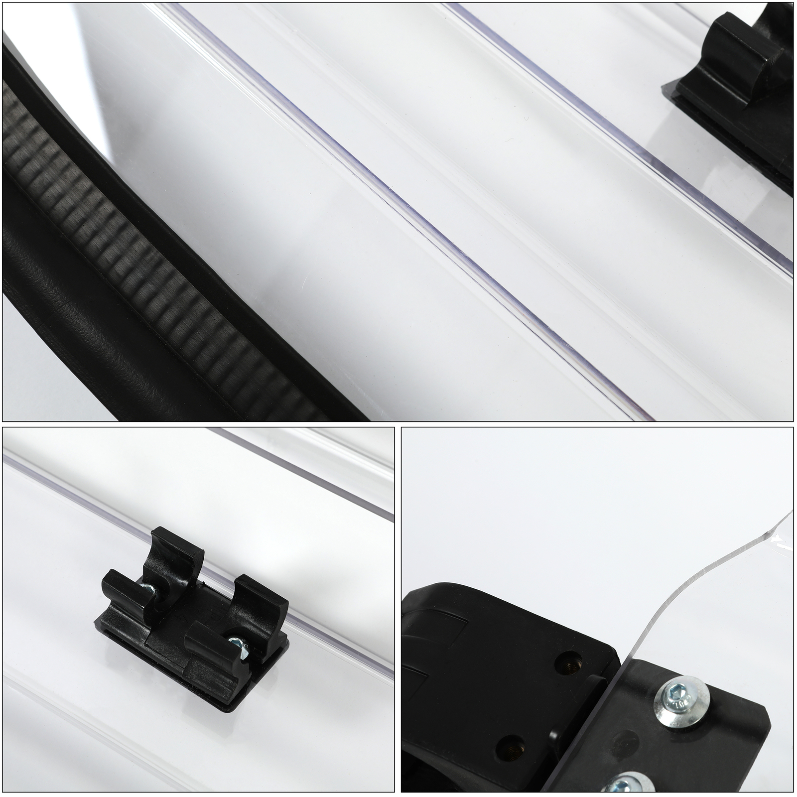 3-IN-1 Full Flip Up Split Windshield For 2014-18 Polaris RZR XP 1000 /S4 RZR 900