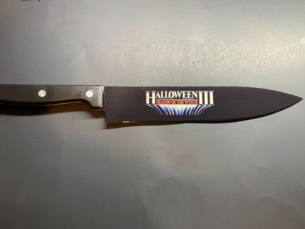 Halloween III Knife With Sublimated Stand