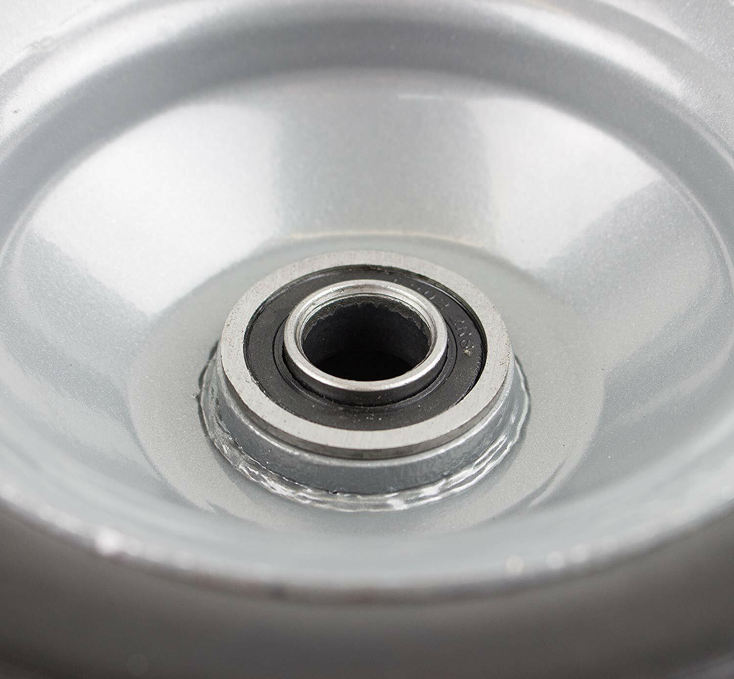 NK Heavy Duty Solid Rubber Flat Free Tubeless Hand Truck/Utility Tire Wheel, WFF