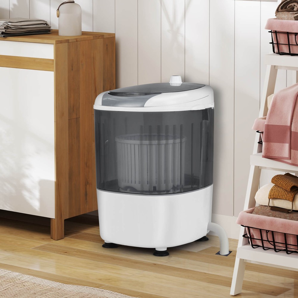 Portable Mini Washing Machine w/ Rotary Controller 5.5 lbs Washing Capacity