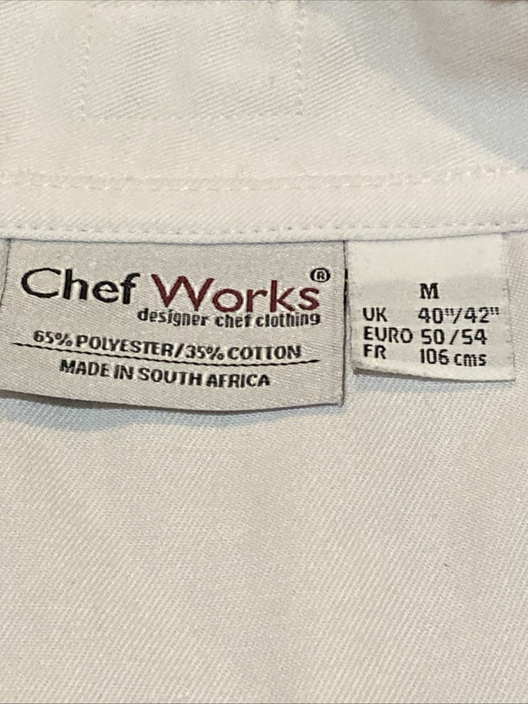 Chef Works Sicily Executive Chef Coat WHITE