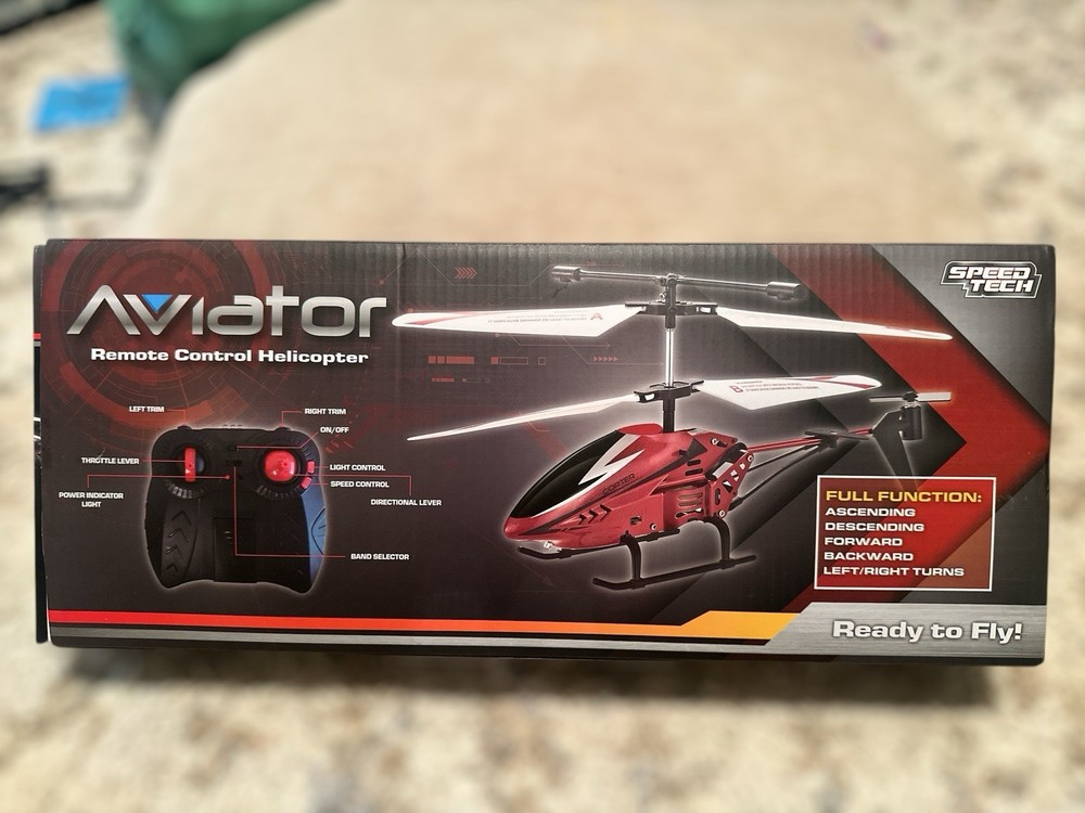 Speed Tech Aviator 3.5CH Gyroscope Electric Full Function RC Helicopter