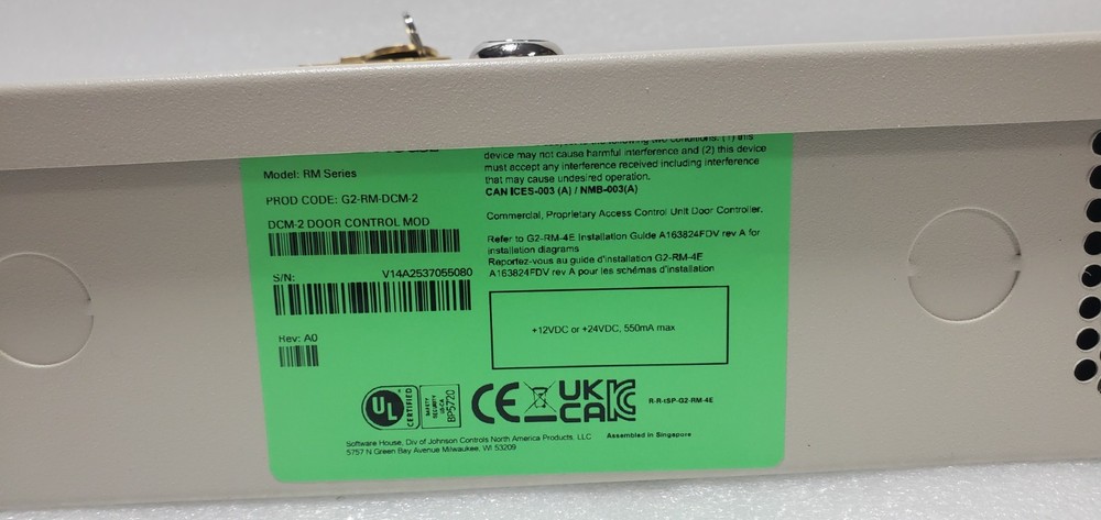 Software House RM-DCM-2 Door Control Module with Enclosure