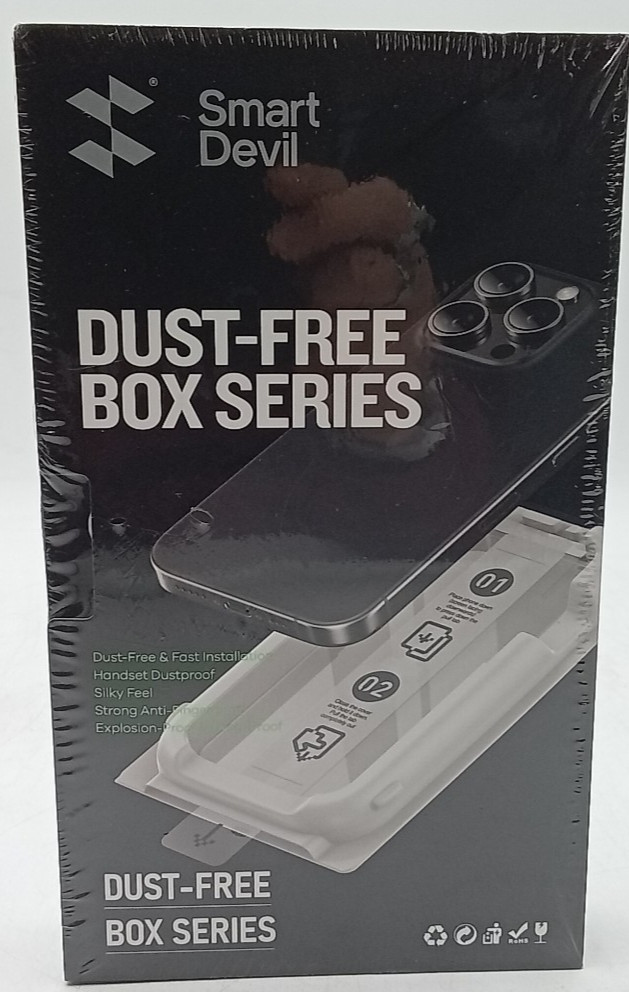 SMARTDEVIL 3 Pack Clear Tempered Glass Screen Protector for iPhone 16