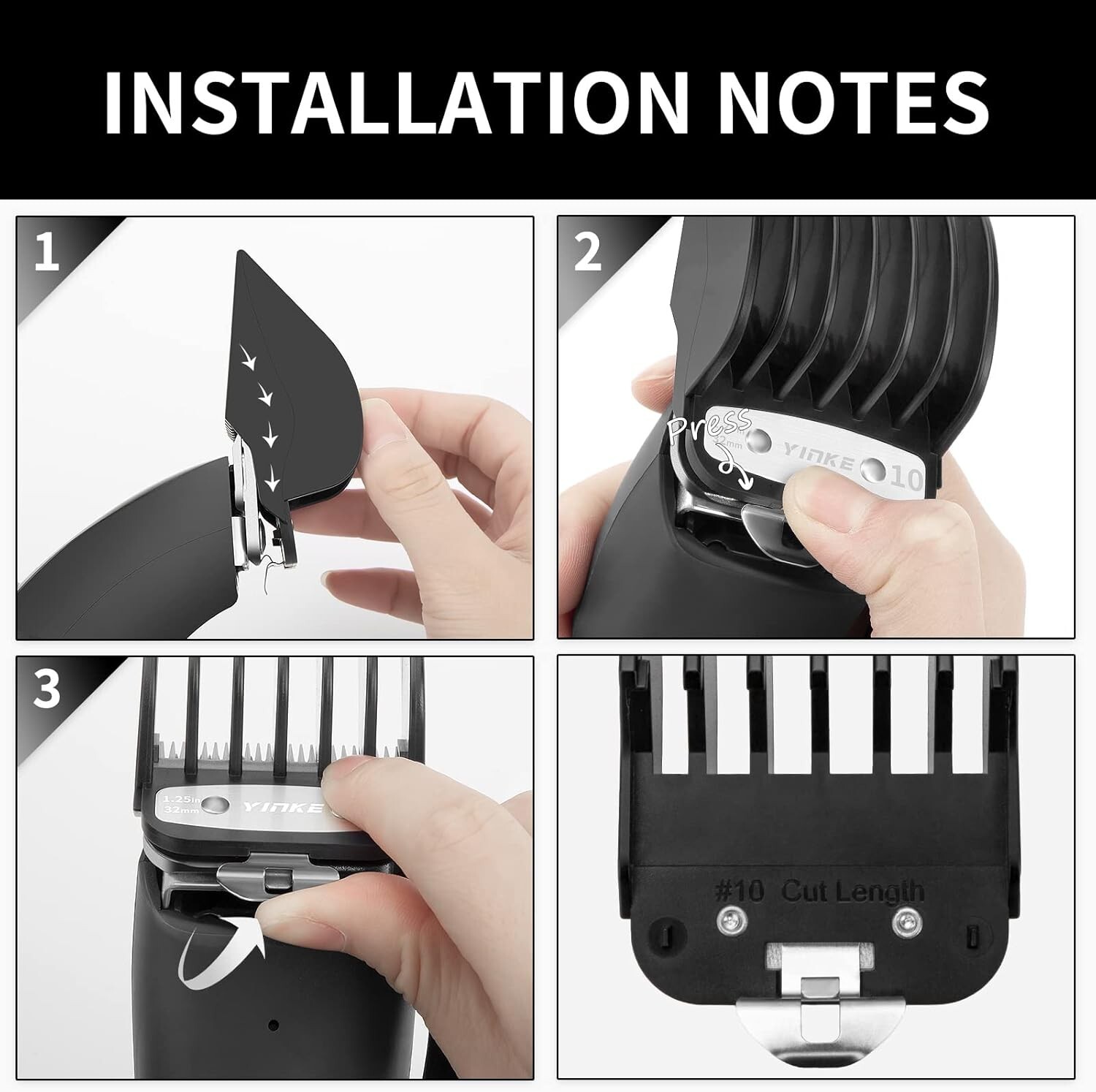 for Wahl Clipper Guards Set 10 12 16, Hair Clipper Guards for Wahl Senior Clippe