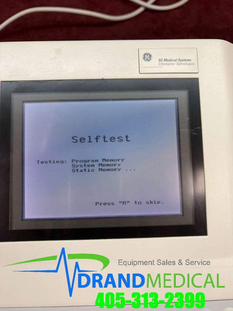 GE MAC1200 Portable ECG Unit w/EKG cables