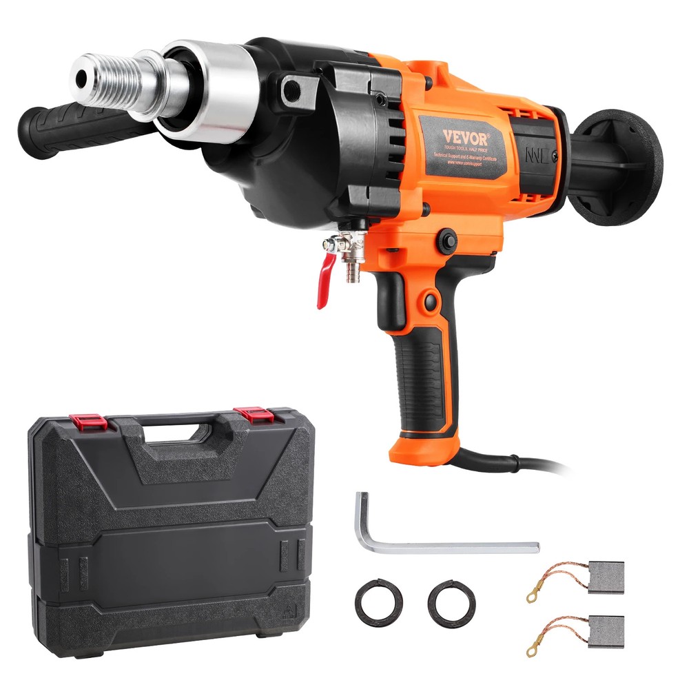 2600W Handheld Core Drill Machine Drilling Diameter Wet&Dry Concrete Core Drill