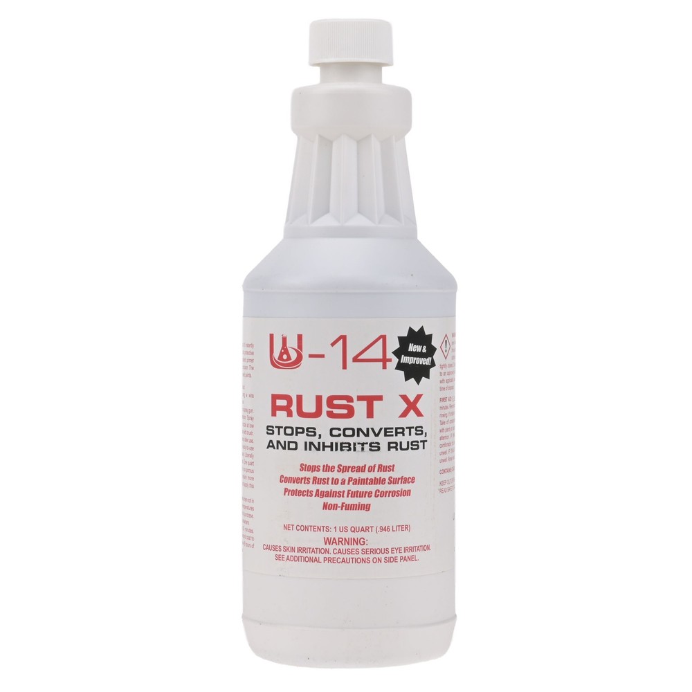 1963-1982 C2-C3 Corvette Rust Converter Coating Quart Corrosion