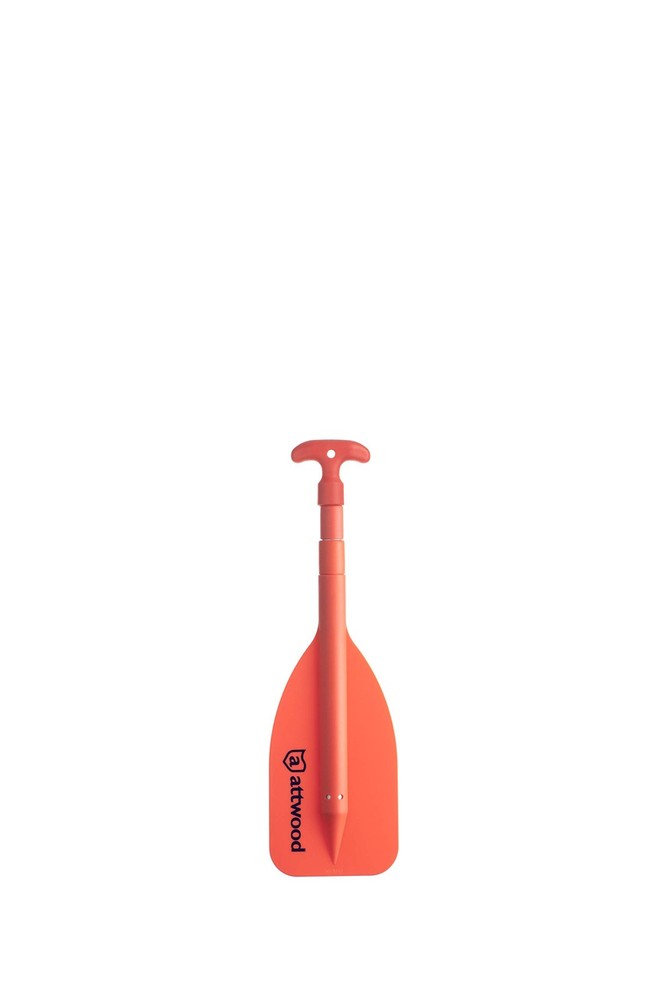 Emergency Telescoping Paddle for Boating, Orange
