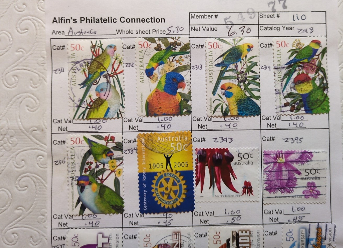 APC W6761 Australia most used on circuit sheets with $60 scv