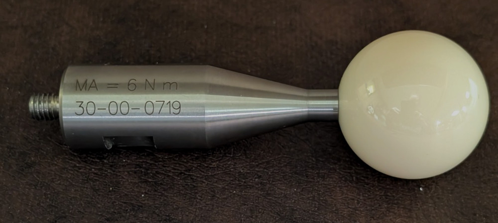 ZEISS Ceramic Reference Sphere, 25mm ball, Gently Used