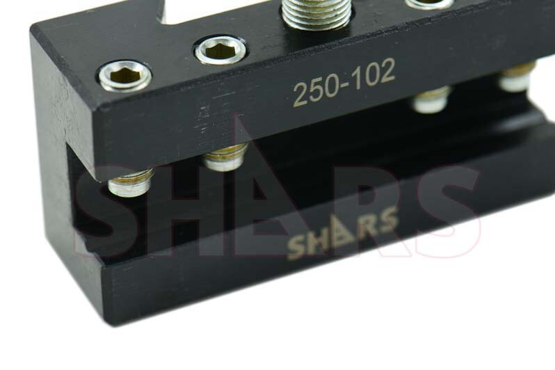 Shars 6 - 12" CNC AXA Wedge Quick Change Tool Post Set 250-111 + Certificate #}