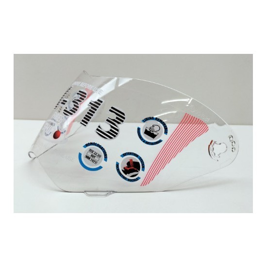 Screen Helmet Shiro MX-313 Clear
