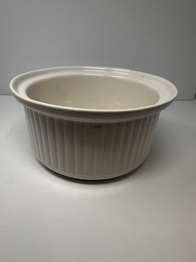 VTG FB Rogers Silver Plated Footed Casserole Dish w/Ceramic Insert