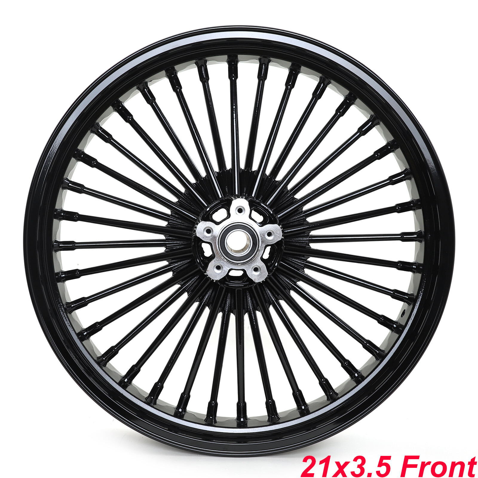 21x3.5 16x3.5 Fat Spoke Wheels Rims for Harley Heritage Softail Classic Deluxe