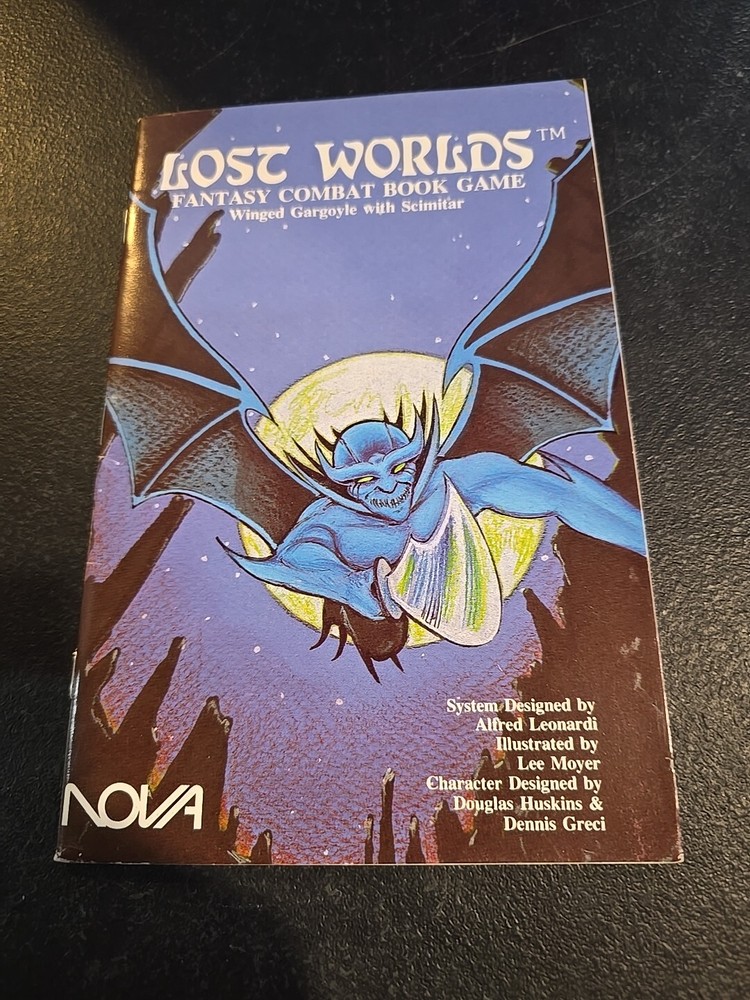 Lost World Winged Gargoyle with Scimitar - Nova