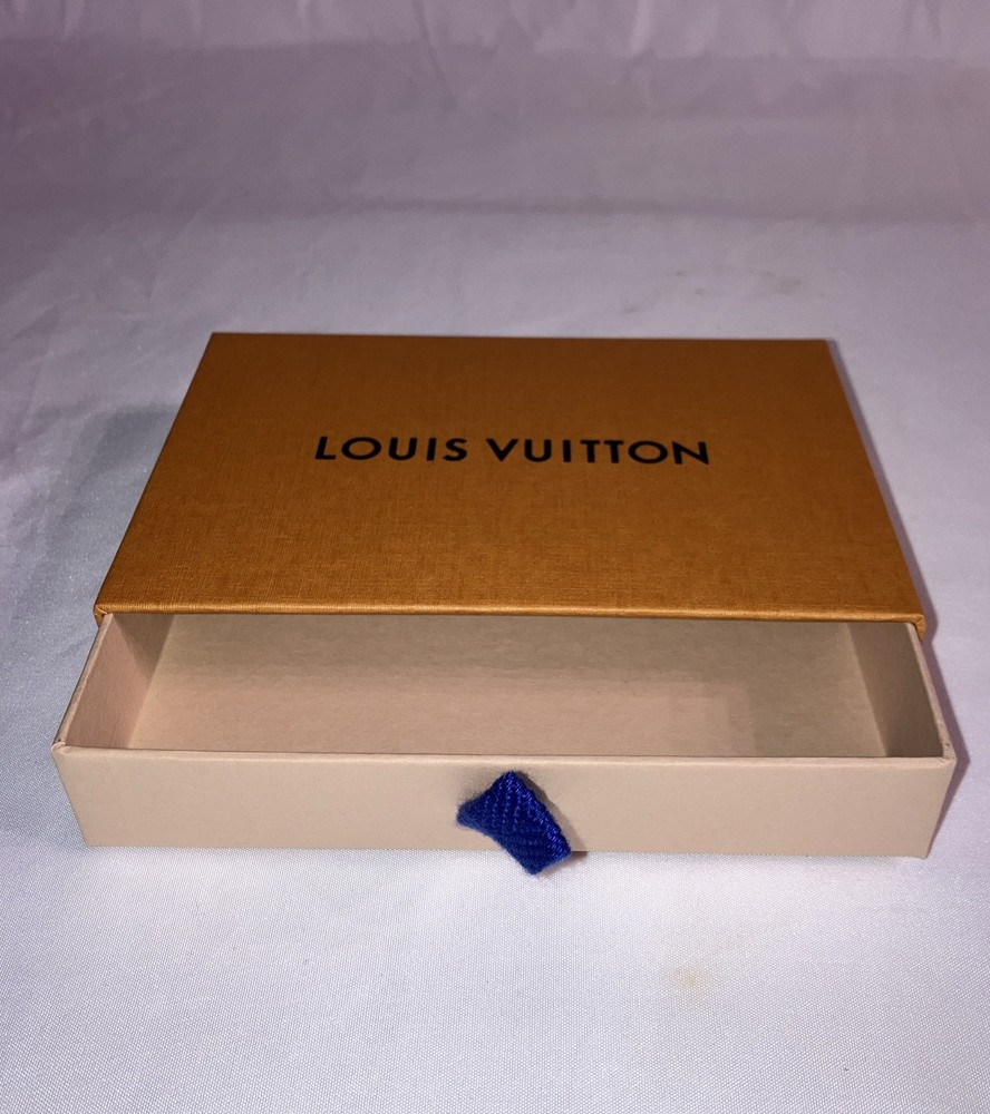 Authentic Louis Vuitton 5.25"x 3.5"x 1" Empty Drawer Style Box