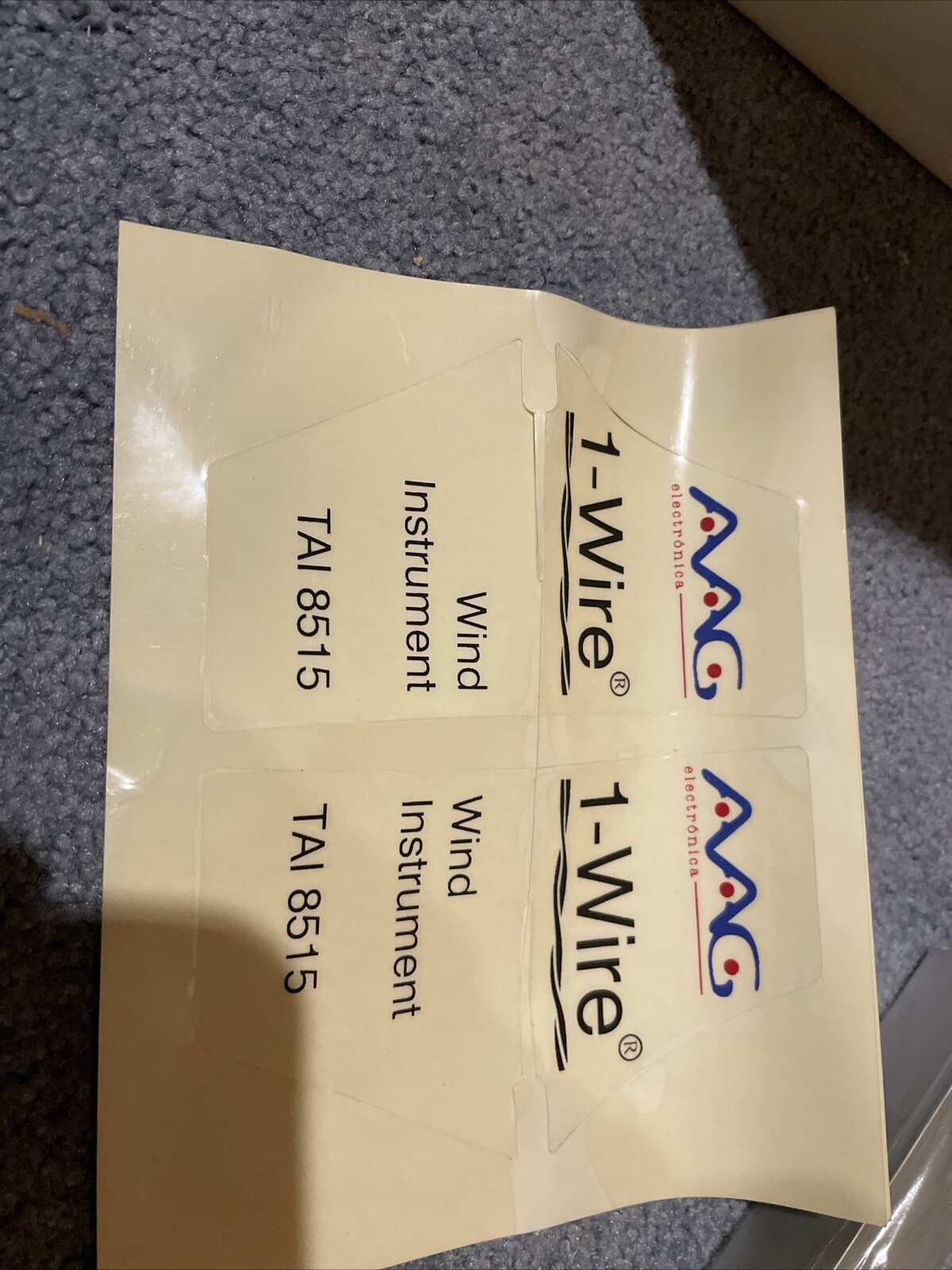 AAG 1-Wire Wind Instrument Two Units, One New, One Used For Parts