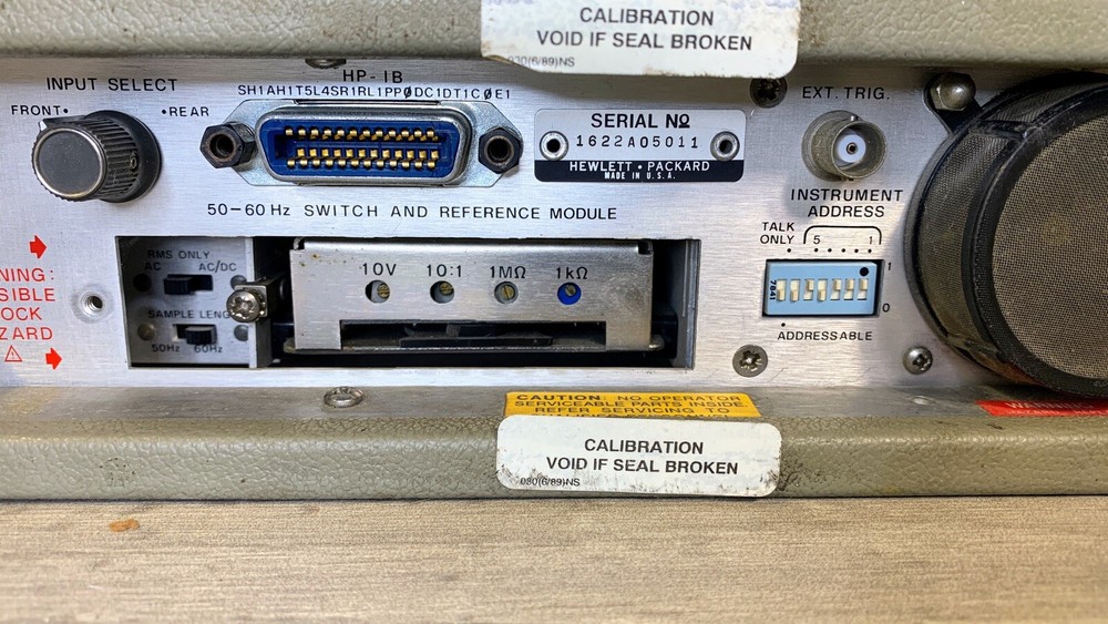 Agilent Keysight Hewlett Packard HP 3455A Digital Voltmeter