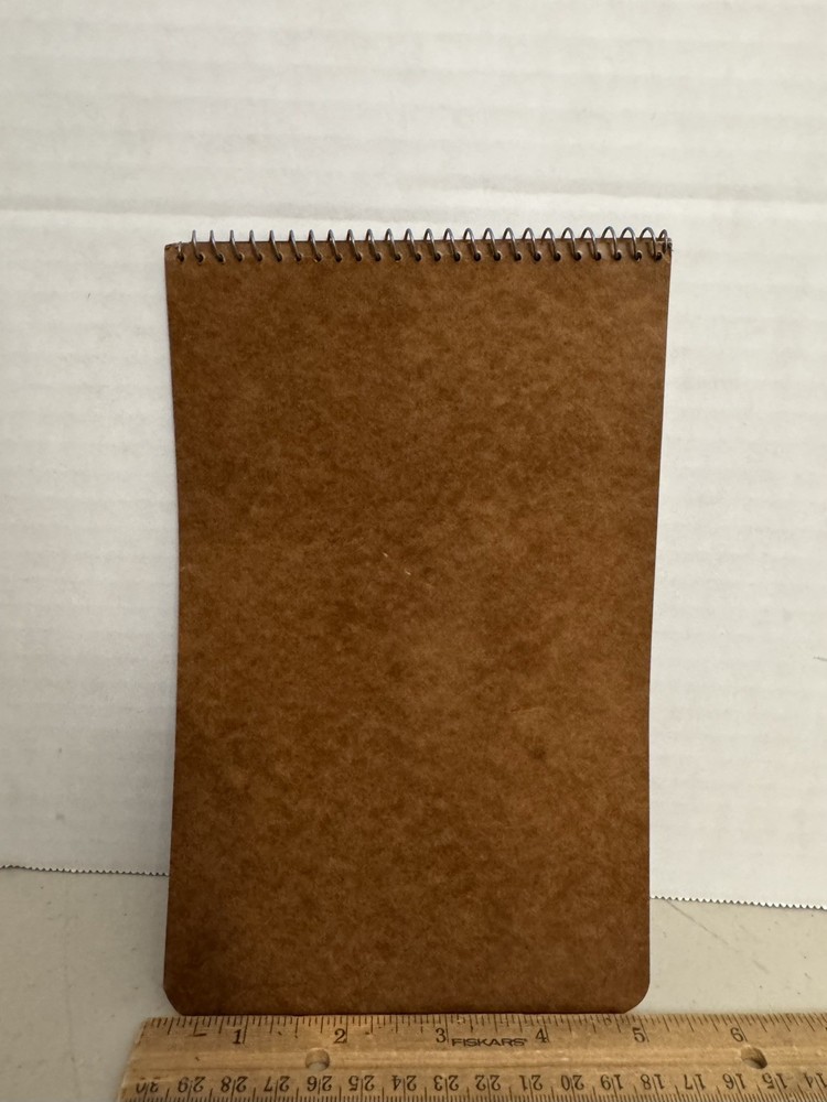 Vintage Ready Note Pad Coil Bound Notebook No. 1089