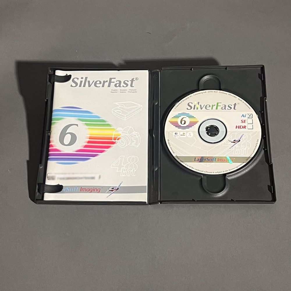 Silverfast AI Scan Software 6 PC Mac Lasersoft Imaging W/ Serial Number