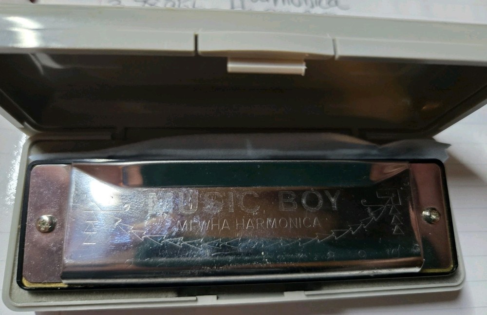 Music Boy Harmonica With Original Case