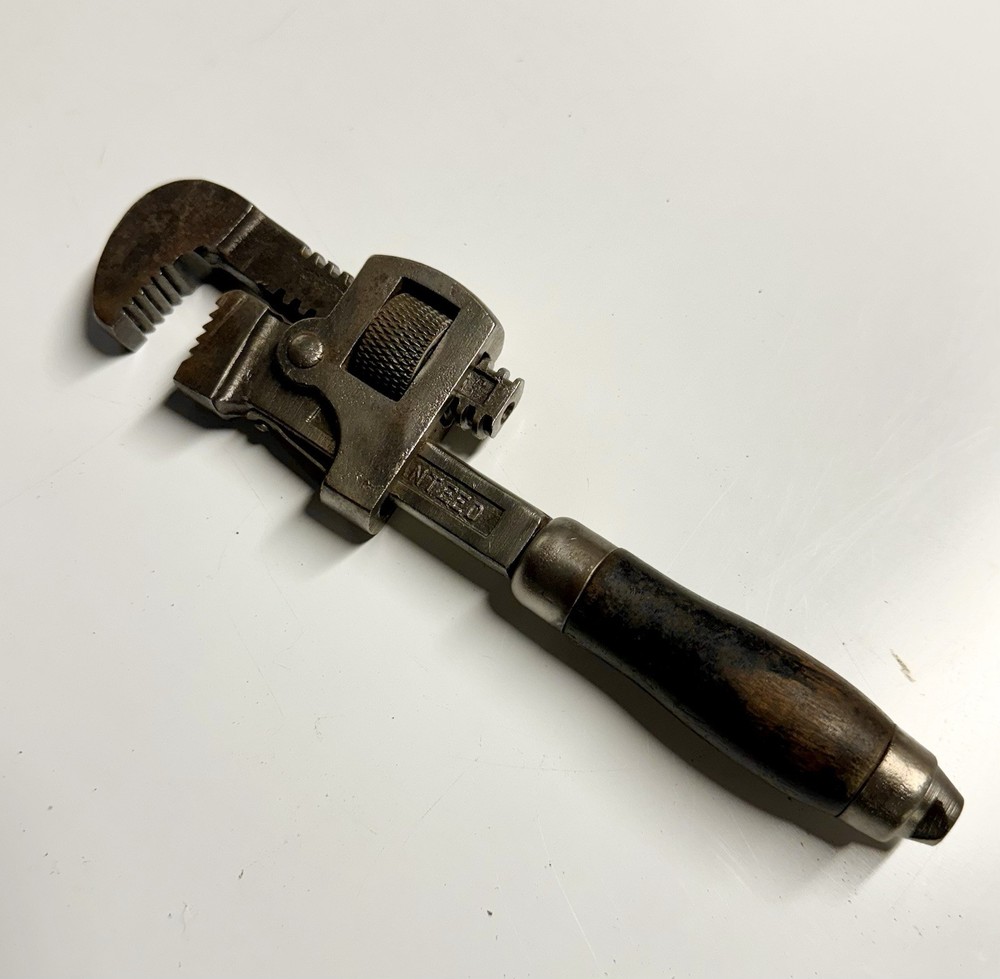 Vintage 8" Monkey/Pipe Wrench