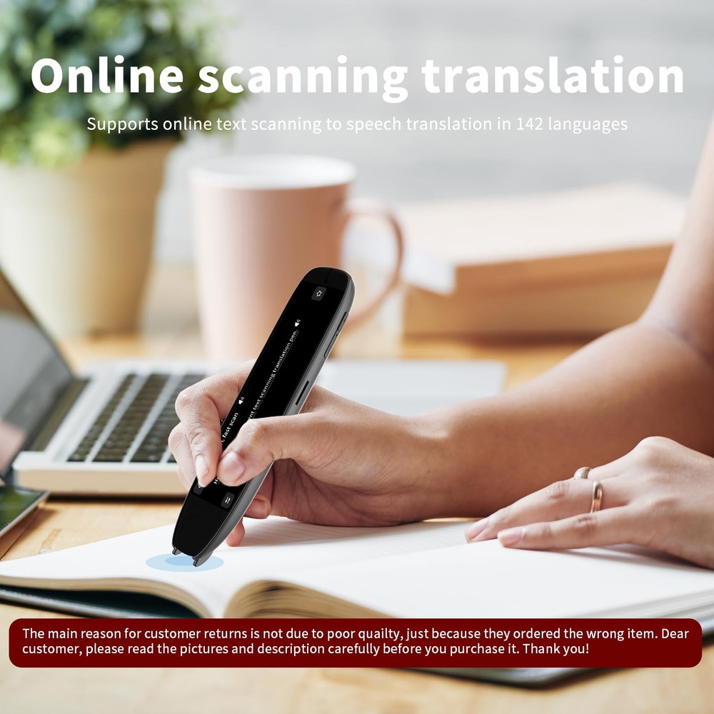 Scan Reader Pen,Translator Pen, Language Translator Device, Text to Speech, ...