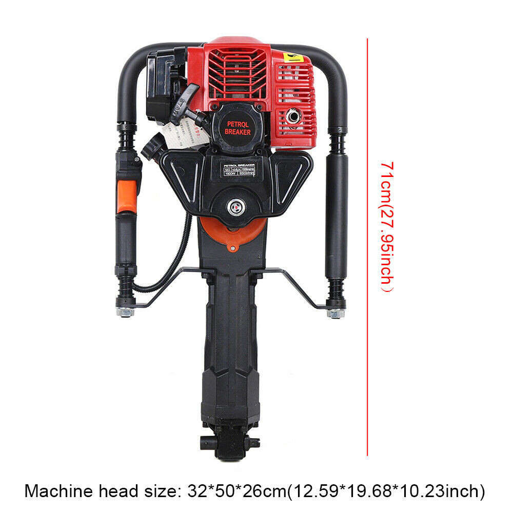 T-Post Driver 52cc Gasoline Powered Pile Driver for Efficient Fencing