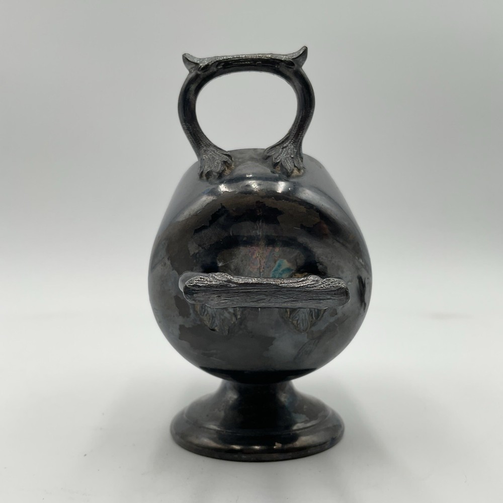 Vintage Silverplated Sugar Scuttle Scoop