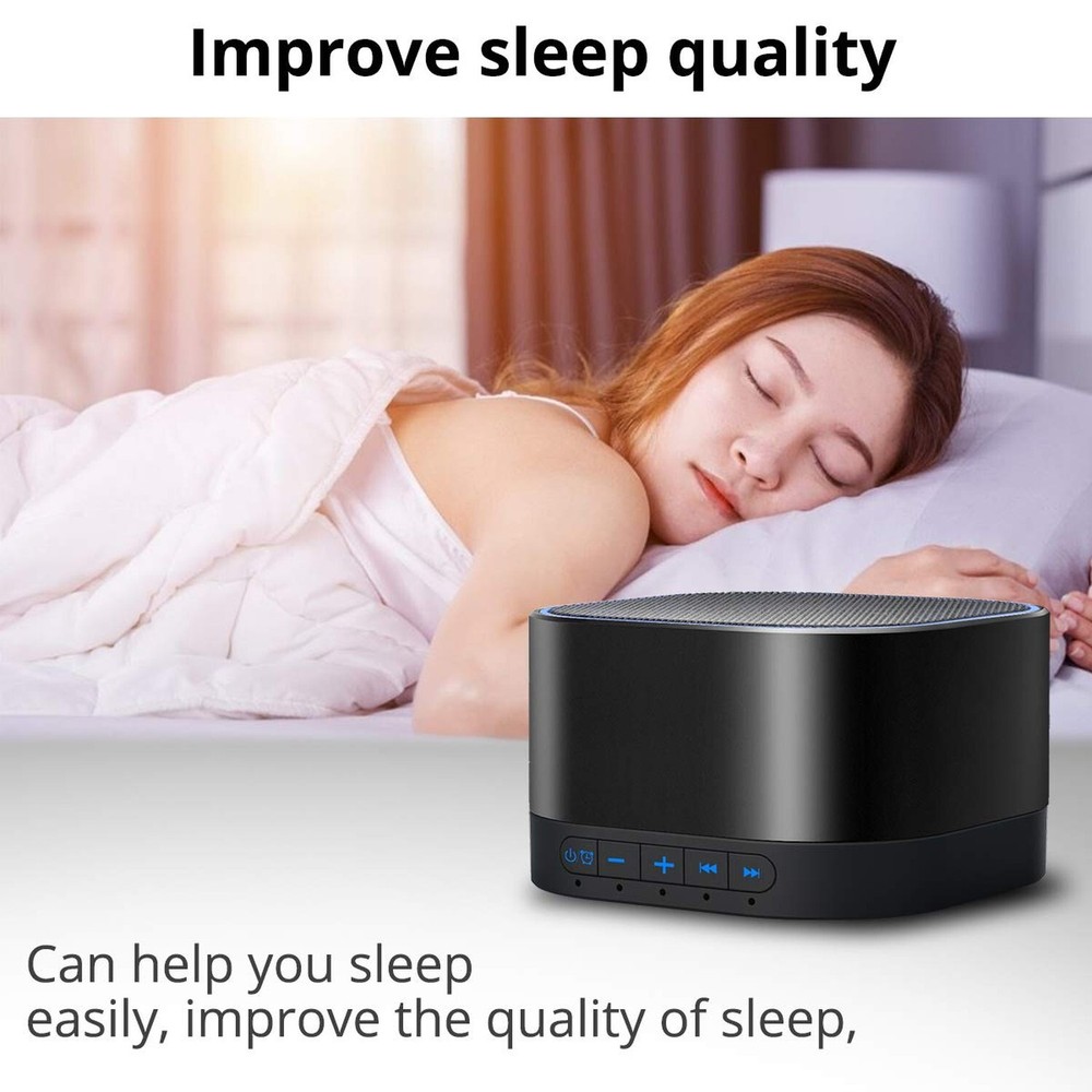 Magicteam Sound Machine White Noise Machine with 20 Non Looping Natural Sooth...