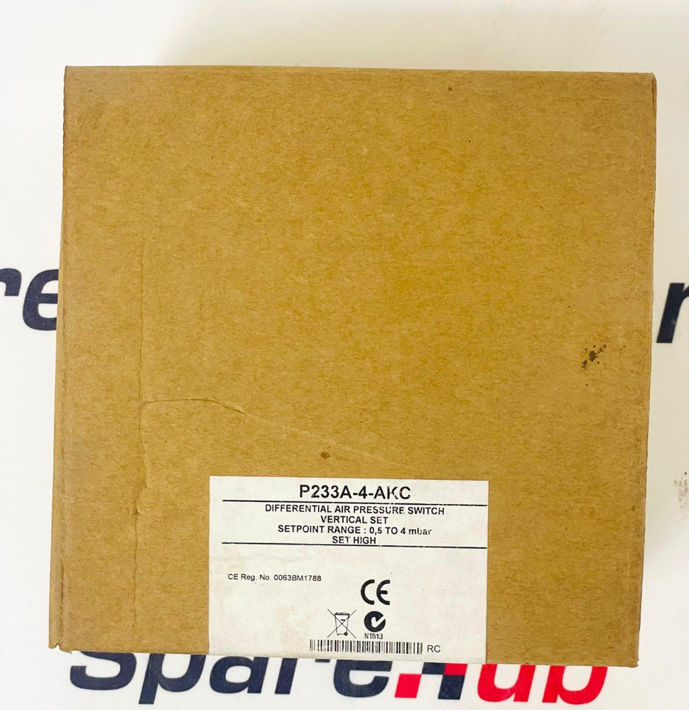 JOHNSON CONTROLS P233A-4-AKC Differential Pressure Switch