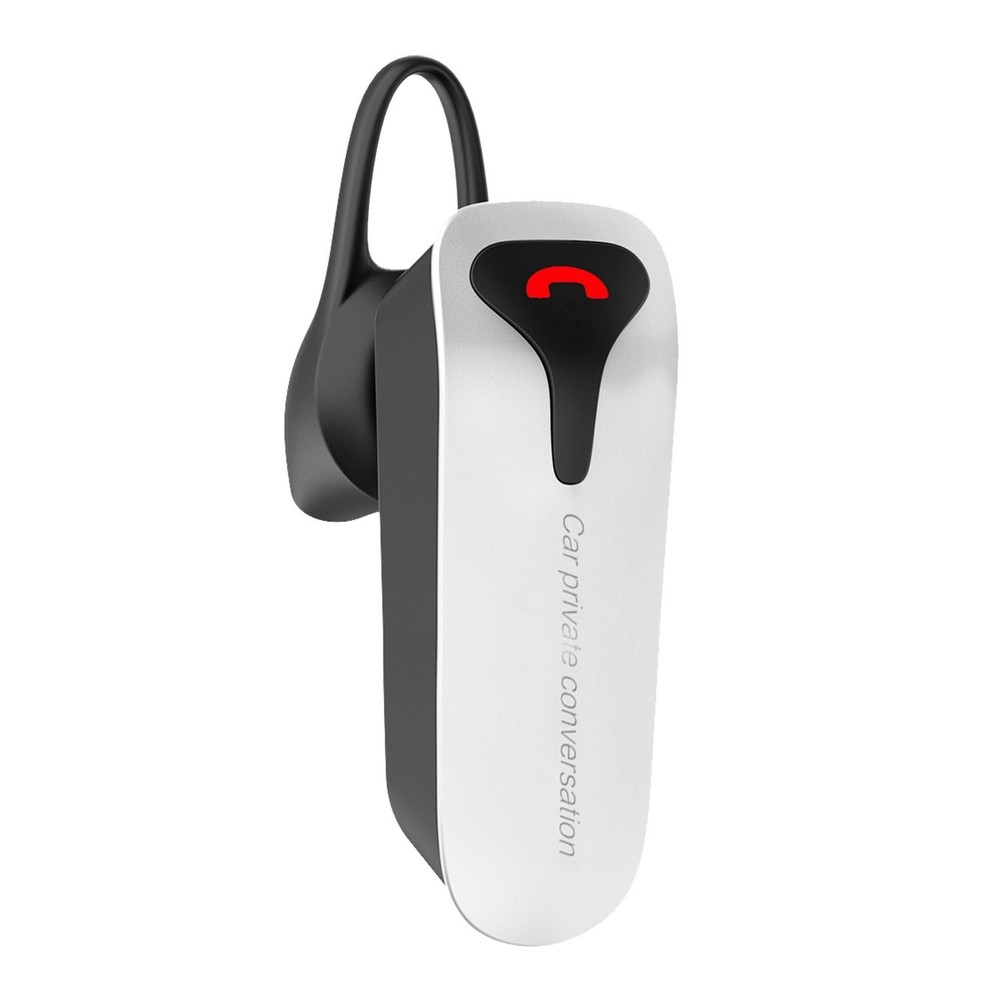 Car FM Transmitter w/ Wireless Earpiece 2 USB Charge Ports Hands-free Call MP3