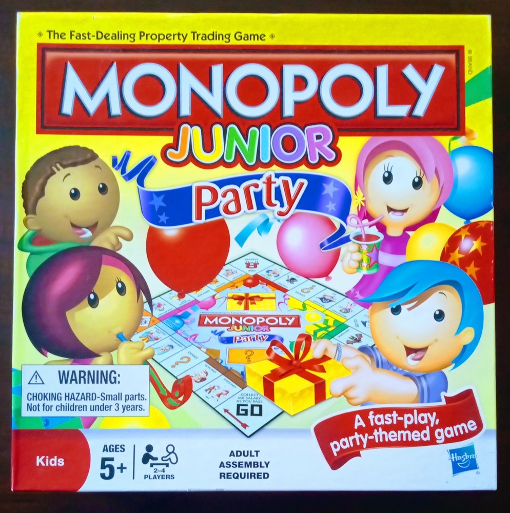 Monopoly Junior Party Board Game Replacement Pieces