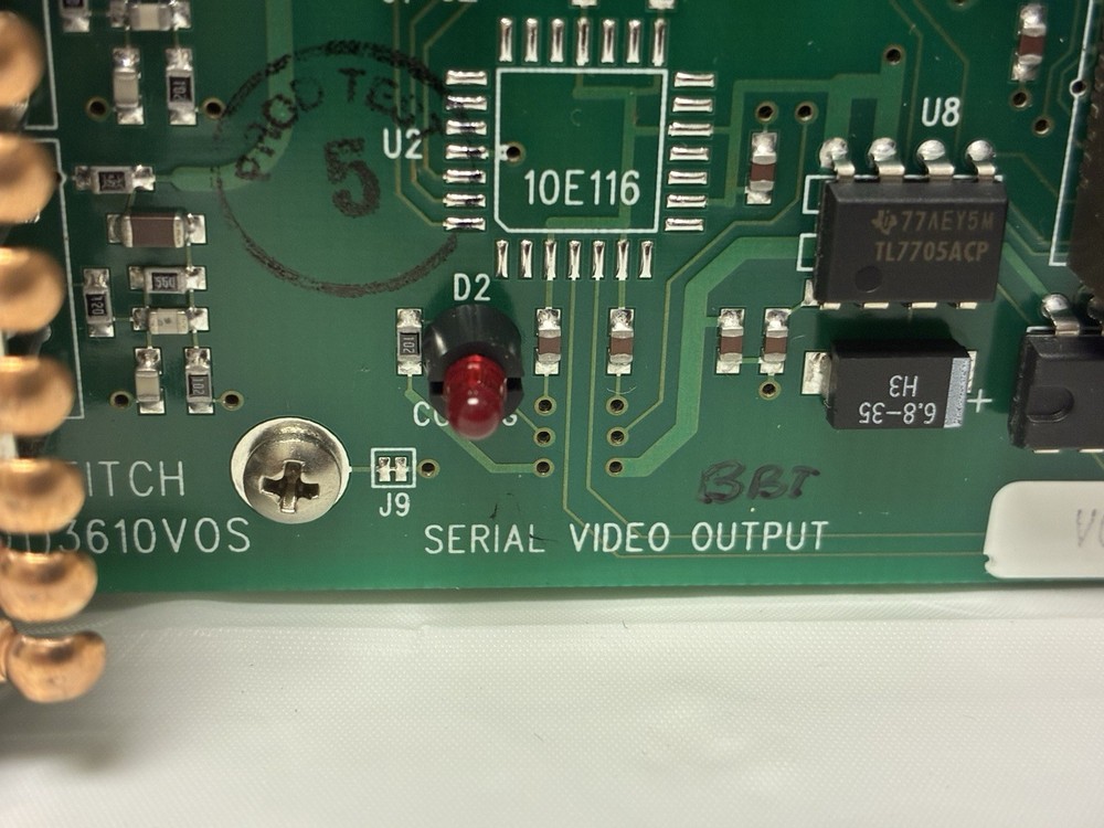 LEITCH 3610VO-SE DIGI BUS VIDEO BACK OUTPUT MODULE TESTED WORKING